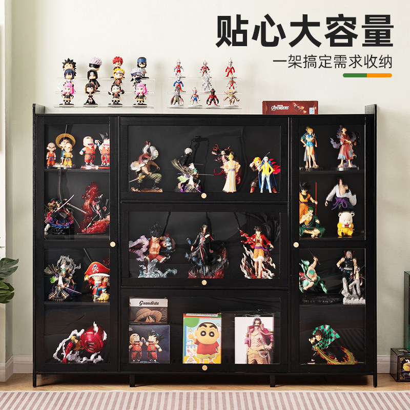 模型展示柜压克力展示架非玻璃产品陈列柜子模型玩具烟柜货架