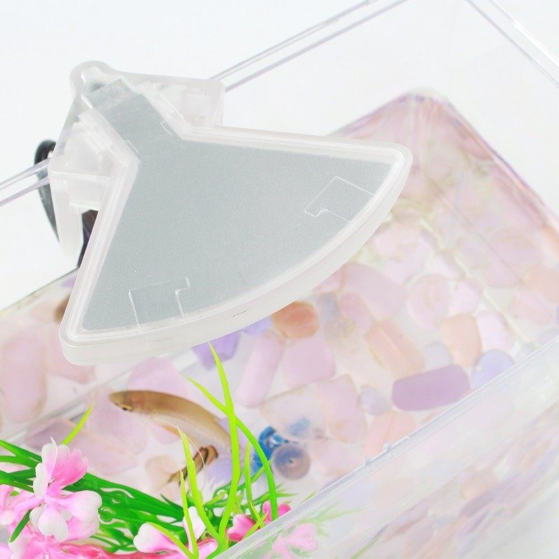 小型鱼缸灯 水草灯LED灯 防水草缸灯 节能照明灯迷你小夹灯水族箱