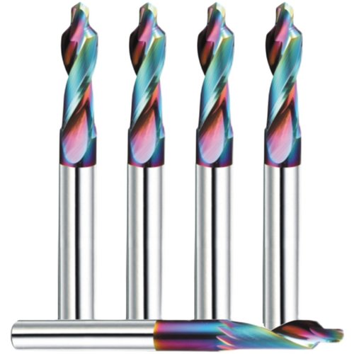 七彩铝用台阶铣刀 合金二级台阶沉头 20极简门倒角沉孔钻头