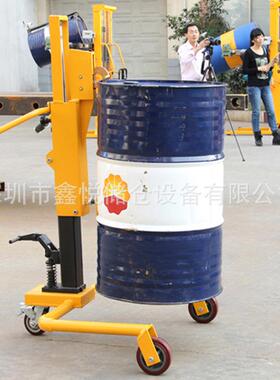 油桶搬运车 脚踏式手动油桶搬运车 DT350A手推油桶车