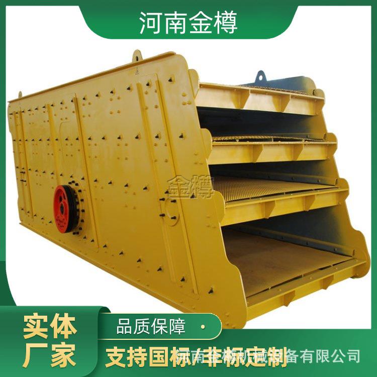 焦炭圆振筛 建筑垃圾砖瓦块分选圆振动筛 淘金选矿用筛分设备