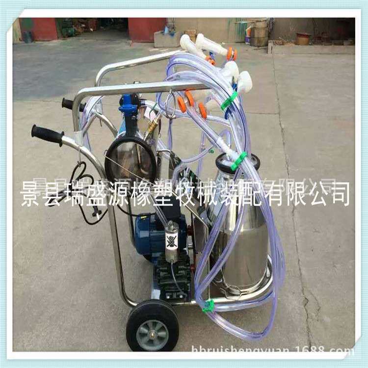 便携式真空泵小型不锈钢挤奶机 奶牛挤奶机吸奶器 挤奶机配件