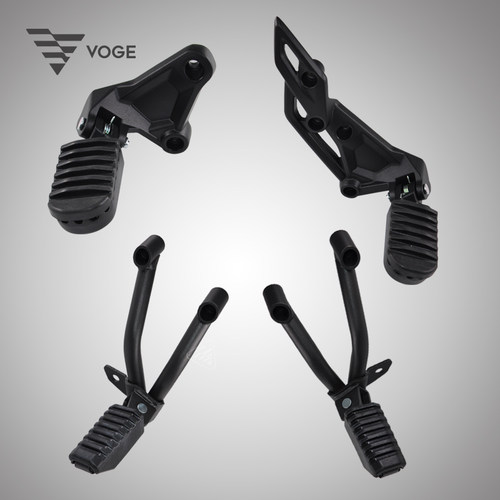 隆鑫VOGE无极机车LX650-2 LX65DS 650DS原装前后左右主副搁脚踏板