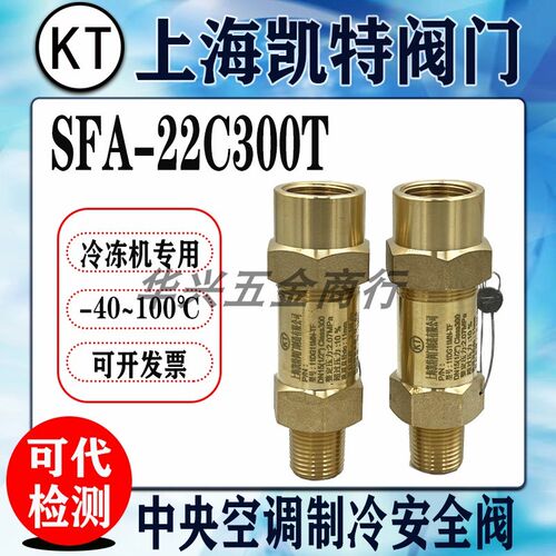 上海凯特11GG18MN-TFM 1 11EE11MN-TF 3/4冷冻机氟利昂安全阀