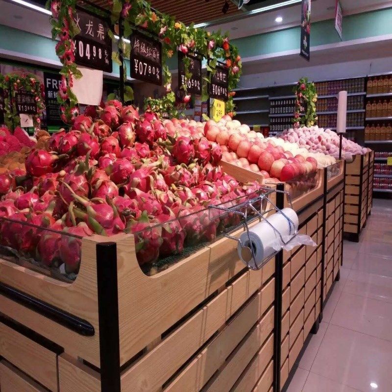 超市挂式连卷袋支架不锈钢袋架水果堆头挂式架货架挂架连卷袋支架