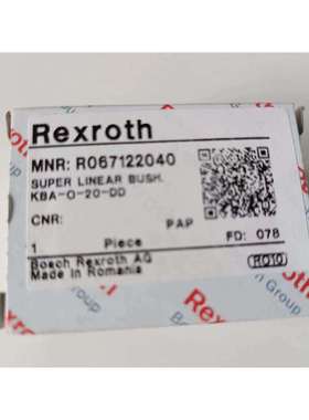 Rexrth/力士乐直线轴承R067122040