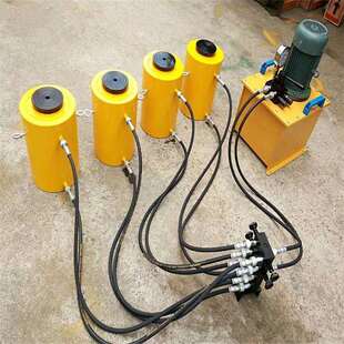 电动液压千斤顶桥梁同步千斤顶分离式液压千斤顶50T100T200T