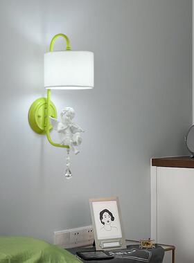 田园LED奶油风卧室床头壁灯现代北欧玄关灯具阳台过道奶油风灯饰