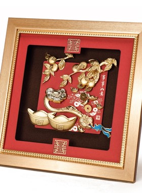 事事如意招财摆件客厅办公室店铺公司开业送朋友搬家乔迁新居礼品