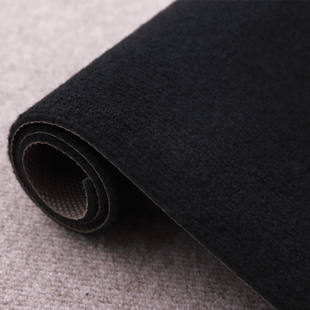 黑色办公室地毯商用家用垫子客厅卧室地垫可裁剪房间地面保护地毯