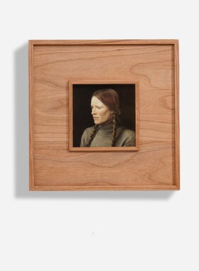 实木复古画框装裱打印照片挂墙相框方形装饰展览欧式油画外框木框
