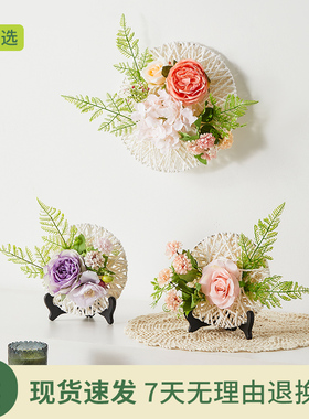 假花仿真花花艺客厅桌面摆件创意家居卧室餐桌花玄关电视柜装饰品