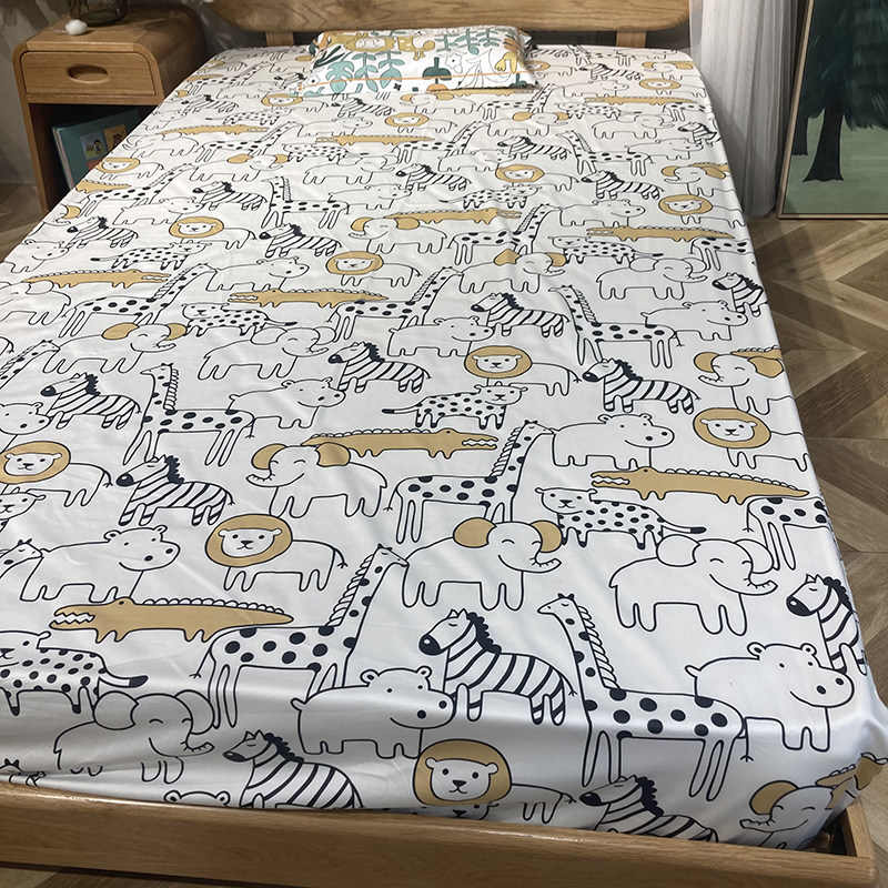 上新全棉舒适A类面料卡通床笠 包裹乳胶床垫防尘罩儿童床棕垫床套,床上用品,床笠,淘宝优惠券,粉丝福利购,淘宝优惠卷