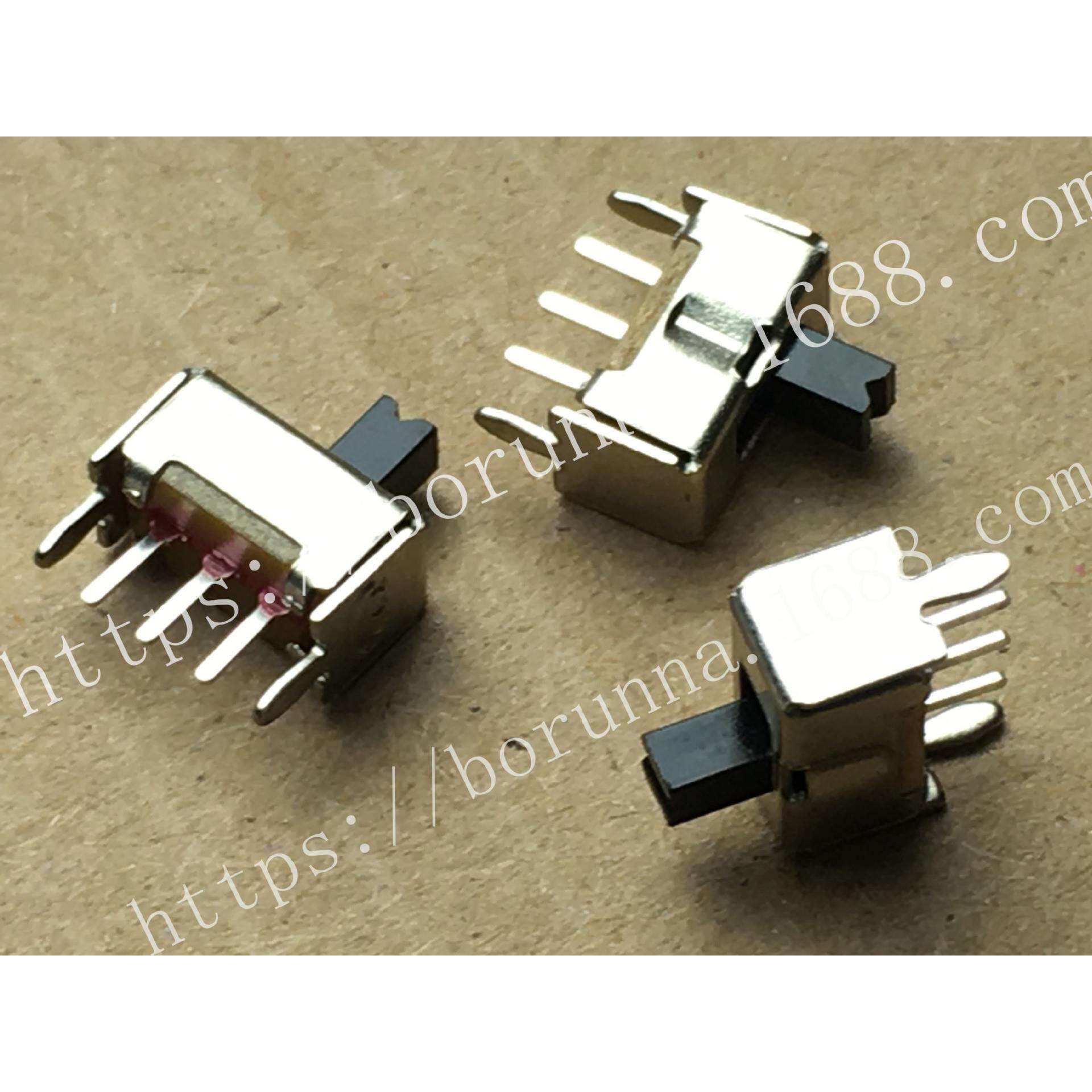 SS12D07VG3拨动开关2档3脚SS12D07柄VG高3MM普通
