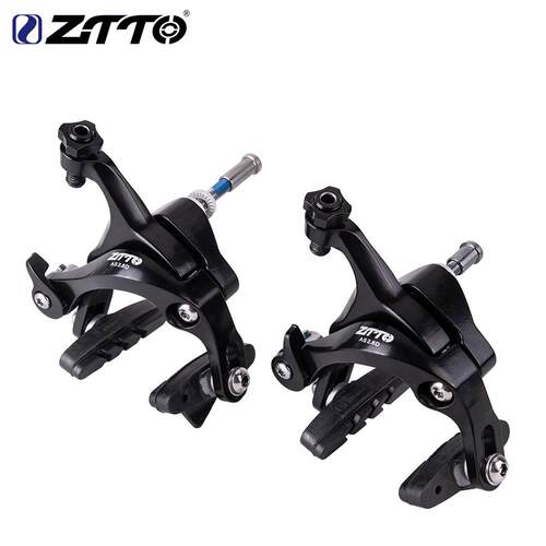 ZTTO公路车自行死飞车小轮车铝合金C刹夹器复合双臂C型闸C夹器