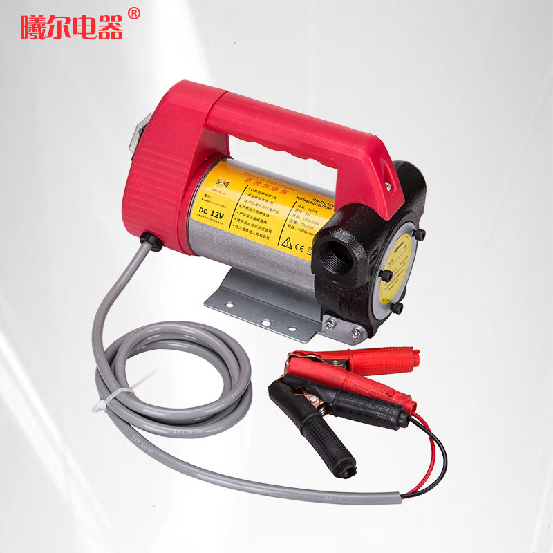 正反转电动油泵12V24V220V直流加油泵自吸泵手动吸油泵柴油抽油机