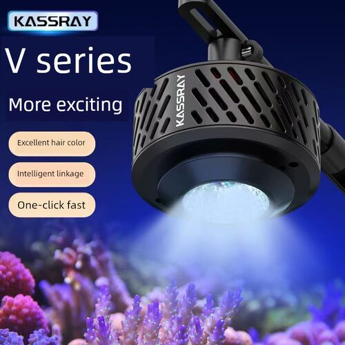 V6珊瑚光落槽灯应用程序控制日出日海海水鱼缸led全光谱卡斯雷