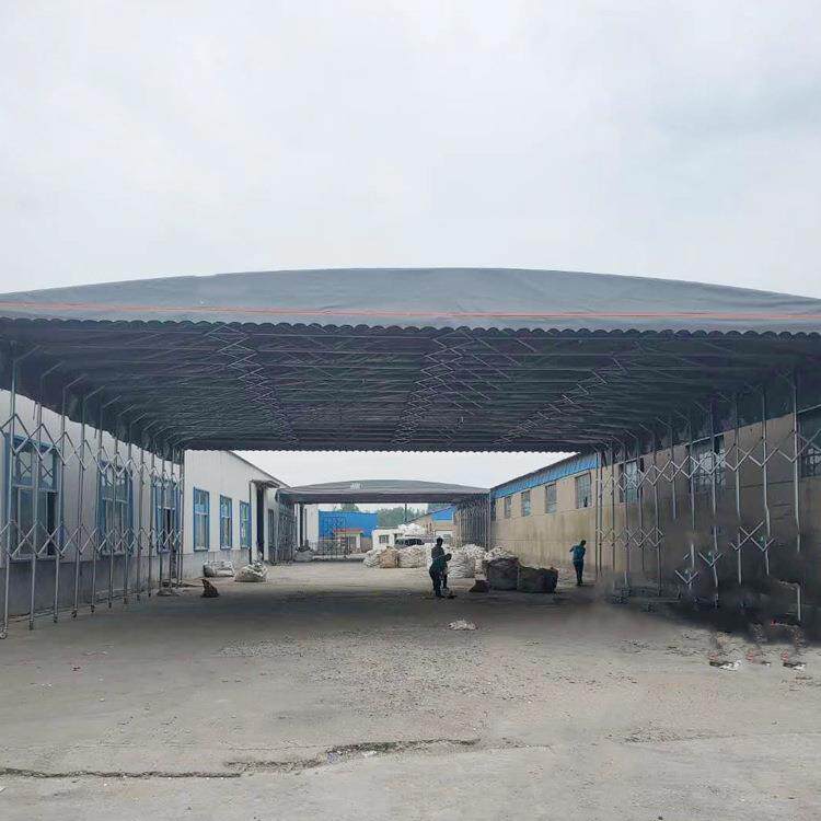 整体移动保温棚 桥梁养护棚 建桥户外移动伸缩蓬 抗风防晒防雨雪