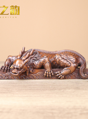 纯手工纯紫铜镇水兽貔貅摆件室内家居书房桌面商务礼品工艺品装饰