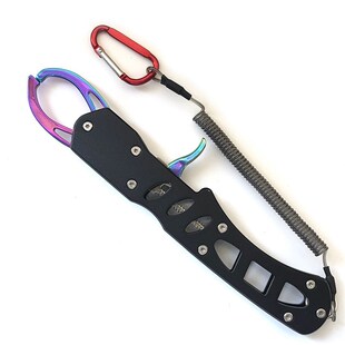 铝合金路亚钳防锈彩钛控鱼器钓鱼工具套装剪线夹铅开双环夹鱼工具