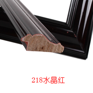 6CM 普线 218水晶红 装 饰线 框条裱框线条 王斌实木相框线条