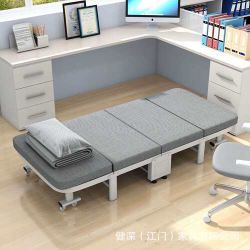 折叠床办公室午休床便携款午睡床单人可收陪护床成人家用简易躺椅
