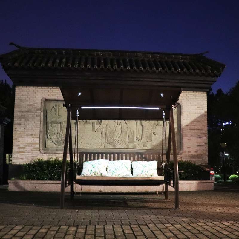 秋千户外庭院花园荡秋千吊椅铝合金摇椅室外秋千椅防雨吊床家用