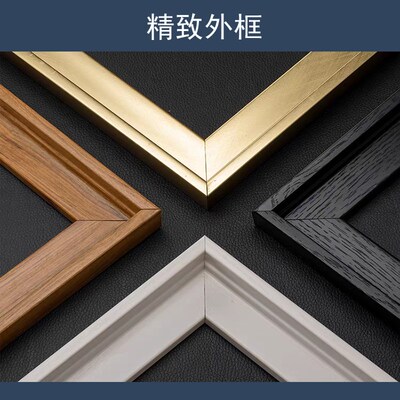 清廉廉政diy数字油画手工涂色荷花莲花填色油彩画新款填充装饰画