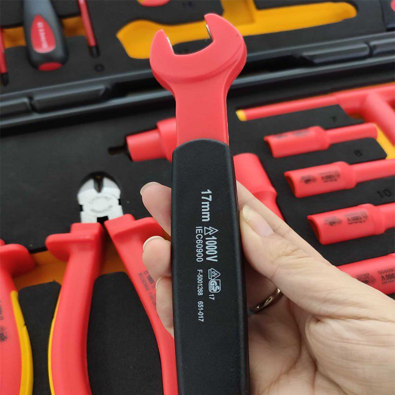 工俱人新能源绝缘工具套装汽车维修组套电工绝缘汽修机修工具组套
