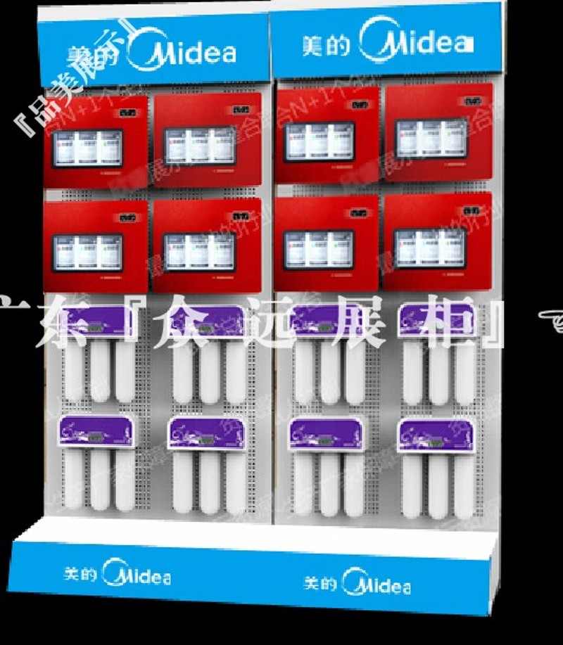 净展机展架展示架净水器器柜水示柜热水展五金净水机试水台演示台