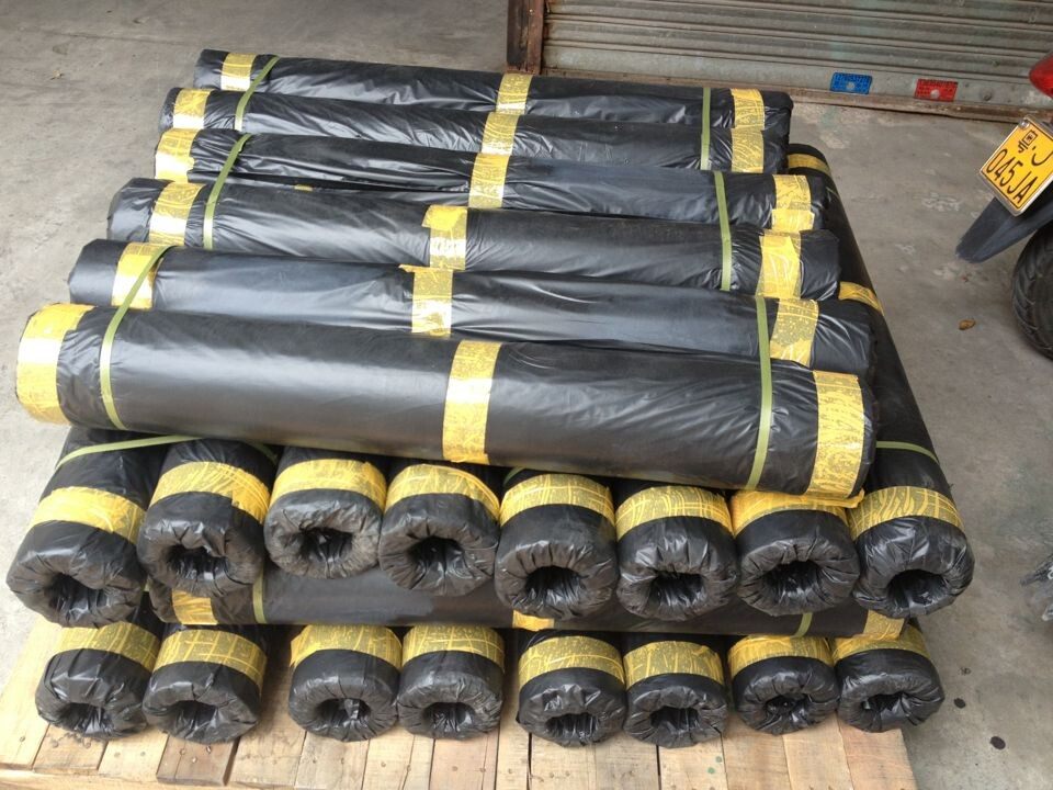 超厚塑E黑色塑料薄膜马路纸P料布建筑薄膜防潮膜2米1宽70米长6丝