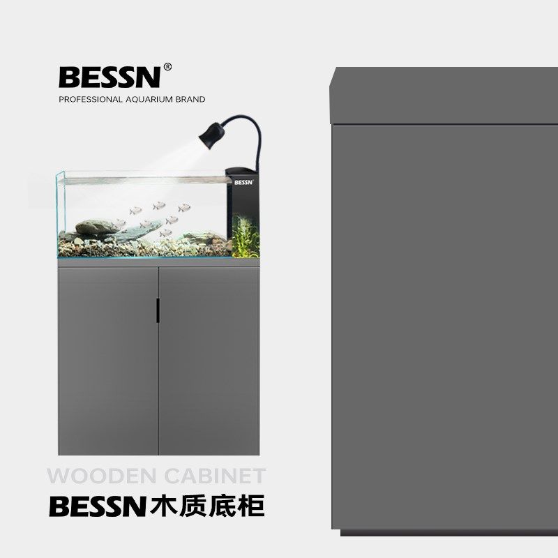 BESSN鱼缸专用底柜子侧滤溪流缸客厅2024新款金晶超白玻璃自循环,宠物/宠物食品及用品,底柜/落地缸,淘宝优惠券,粉丝福利购,淘宝优惠卷