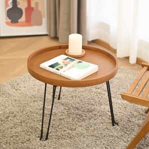 圆梦床头小桌子可折叠桌宿舍小圆桌茶几阳台零食桌子学生桌游戏桌