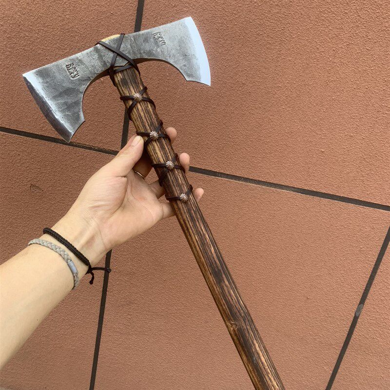 双刃斧  战斧 维京斧 手工锻打斧 手工斧 尼曼斧 福斯斧