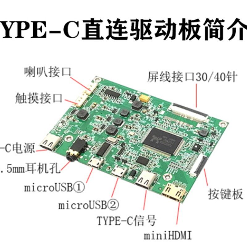 zY5.6寸液晶屏超薄铝合金外壳车便游戏载携式DI1金属窄边框显示器