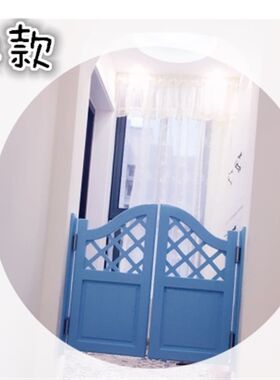 订制地中海田园风格自由门半腰门牛仔门酒吧门隔断栏栅门吧台门