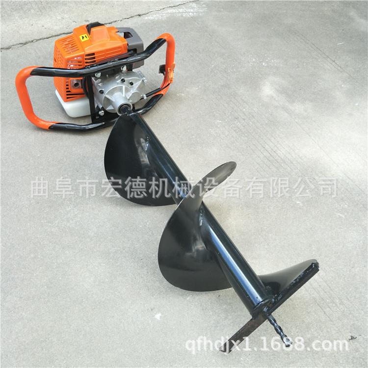 多功能汽油打洞机 新款便携式汽油挖坑机 林业种树打孔机