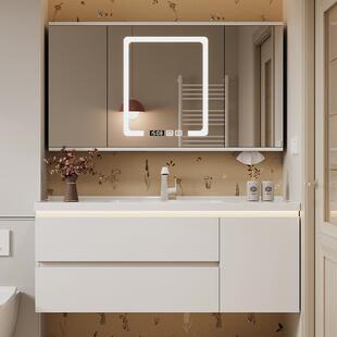 浴室柜陶瓷一体盆65/68/75/78/85/88/95/98/105/108/115/118