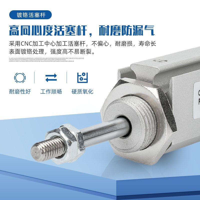 微型针型气缸CJP2D6 CJP2T10DCDJP2D16-5D-50D-15 -20D-21D-30D-B - 实物图