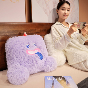 多巴胺可爱靠垫靠枕椅子腰枕办公室护腰座椅靠背垫久坐孕妇抱枕女