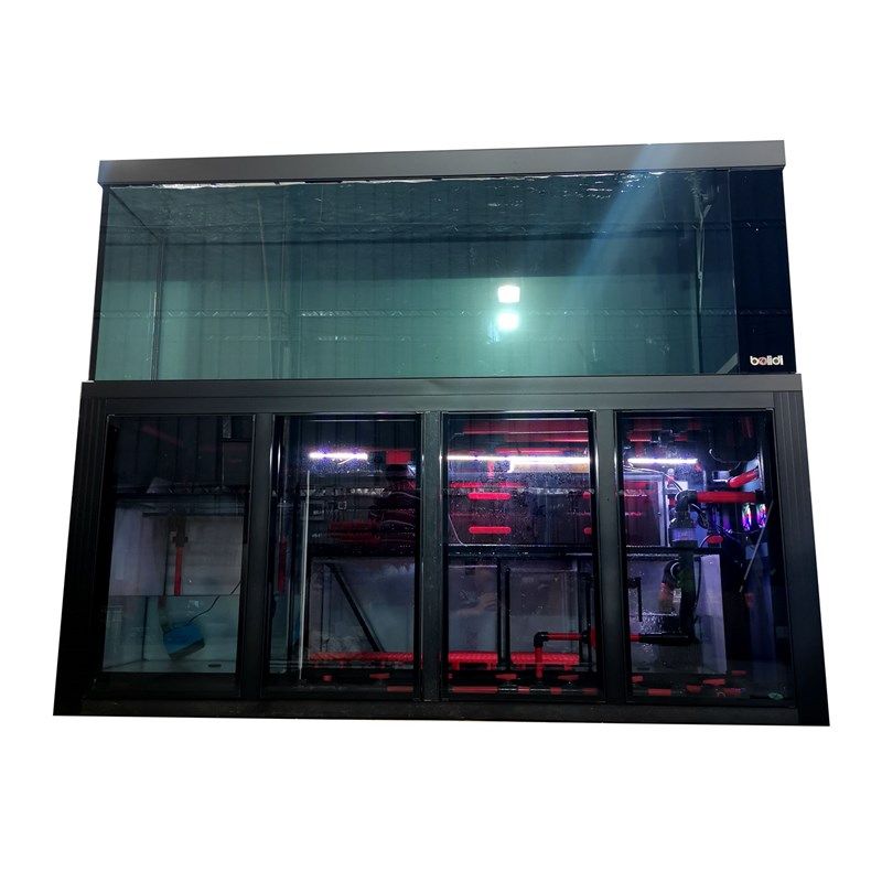 210-70-75右侧溢流龙鱼缸幻影刺客款可推拉背景黑色半透明底柜,宠物/宠物食品及用品,底柜/落地缸,淘宝优惠券,粉丝福利购,淘宝优惠卷