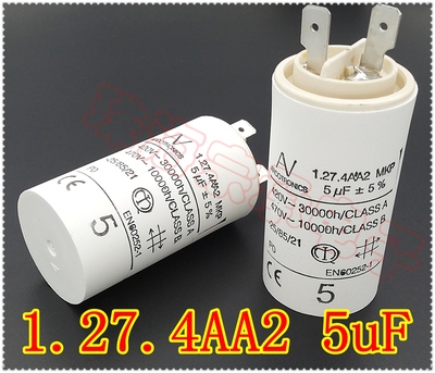 ARCOTRONICS/AV 1.27.4AA2 MKP 5uF ABB变频器电机启动运行电容器