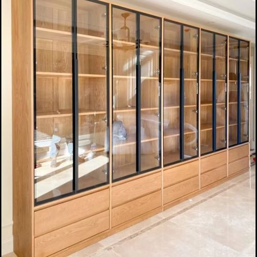 深圳香港实木全屋定制衣帽柜可上门量尺卧室客厅现代经济型衣橱