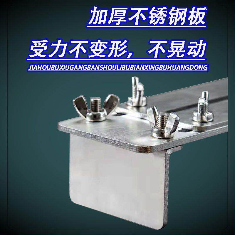 304磨刀架不锈钢磨刀石支架磨刀石防滑底座固定架水槽固定架礳刀