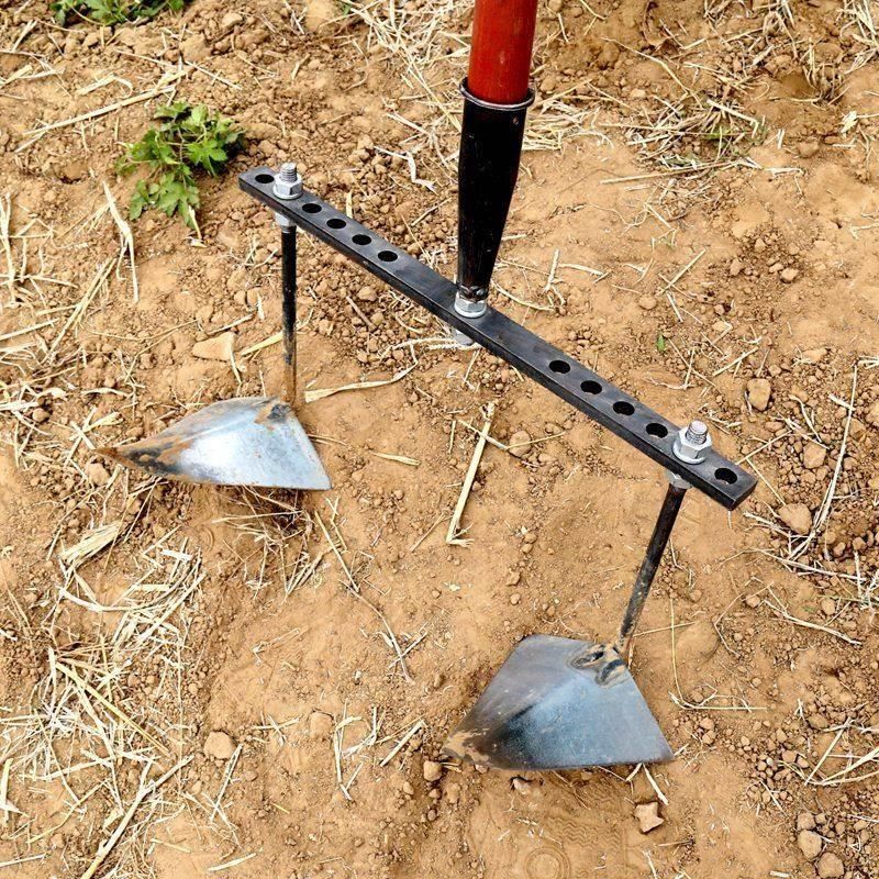 开起沟垄神器三角开沟锄头翻v松土除草种土生花种菜工挖土手拉具,农机/农具/农膜,耕种机械/微耕机/开沟机,淘宝优惠券,粉丝福利购,淘宝优惠卷