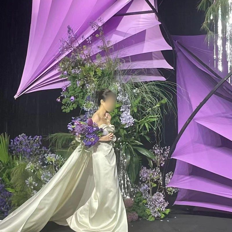 婚庆道具褶皱菱形圆环弹力布牛奶丝布艺韩式婚礼舞台布置异形摆件,节庆用品/礼品,路引,淘宝优惠券,粉丝福利购,淘宝优惠卷