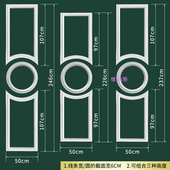 边框线背景墙PU线条仿石膏欧式 饰线条 客厅餐厅沙发垭口墙面造型装