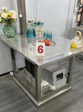 楚炎炉具高端茶几款烤火炉气化炉农村取暖无烟节省环保家用烤火桌