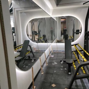 定制舞蹈房镜子全身镜健身房镜子整面墙镜子别墅超白镜免费送货