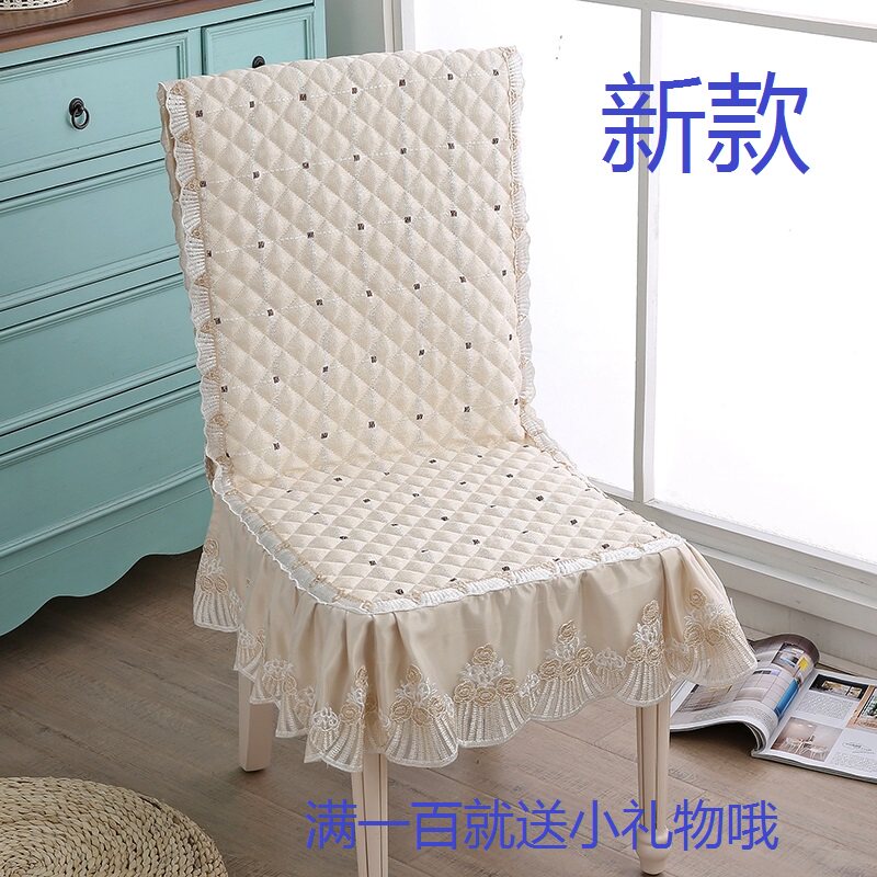 餐椅套桌布椅坐垫子连体家用一体靠垫夏四季布艺防滑餐桌通用椅套